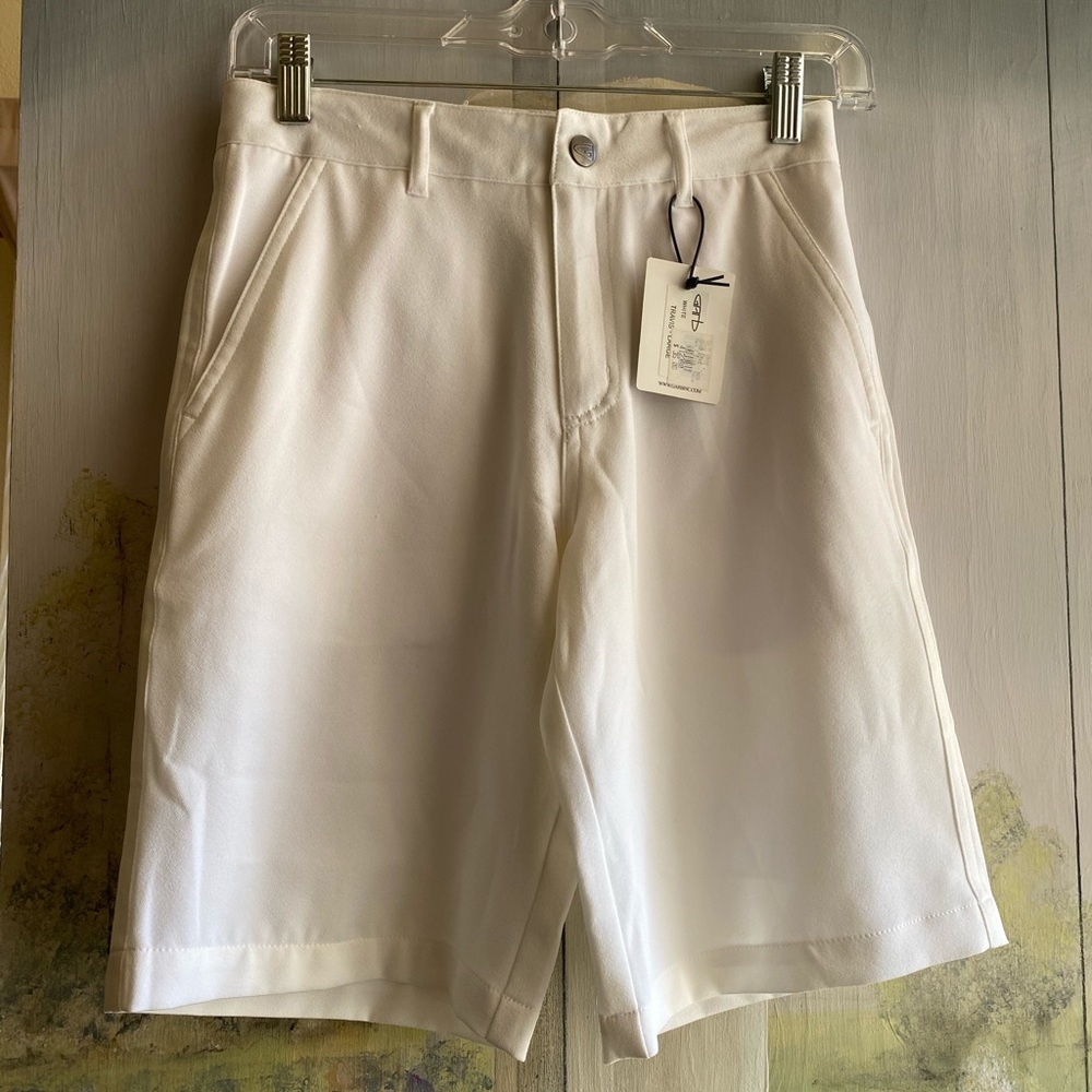 Garb boys white shorts